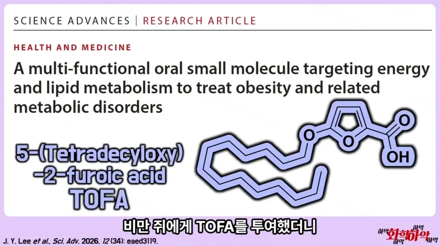 쯔양 몸으로 만들어주는 물질 발견됨